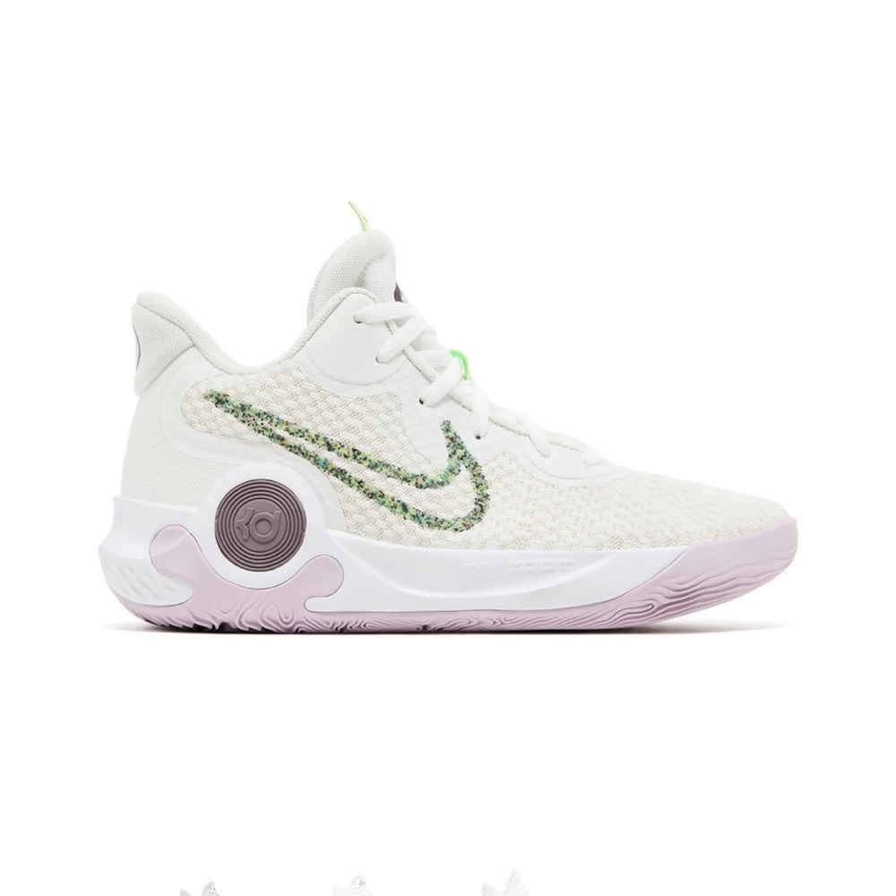Nike KD TREY 5 IX EP 'WHITE LIME LIGHT PURPLE' | Size Men - 11 / Women - 12.5